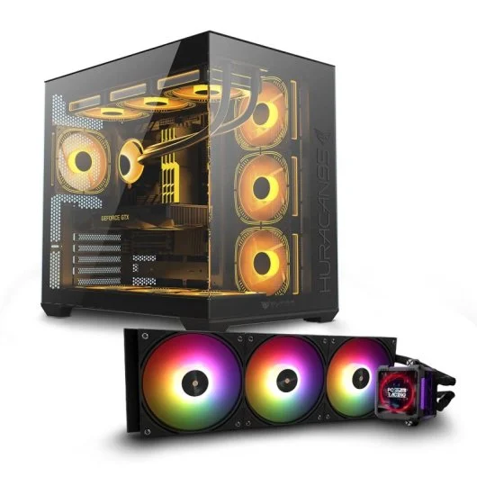 Ordenador Sobremesa PC Racing D5 Highlander Gaming Intel Core i9-14900KF/32GB/2TB SSD + 2TB/RTX 5070 Ti + Windows 11